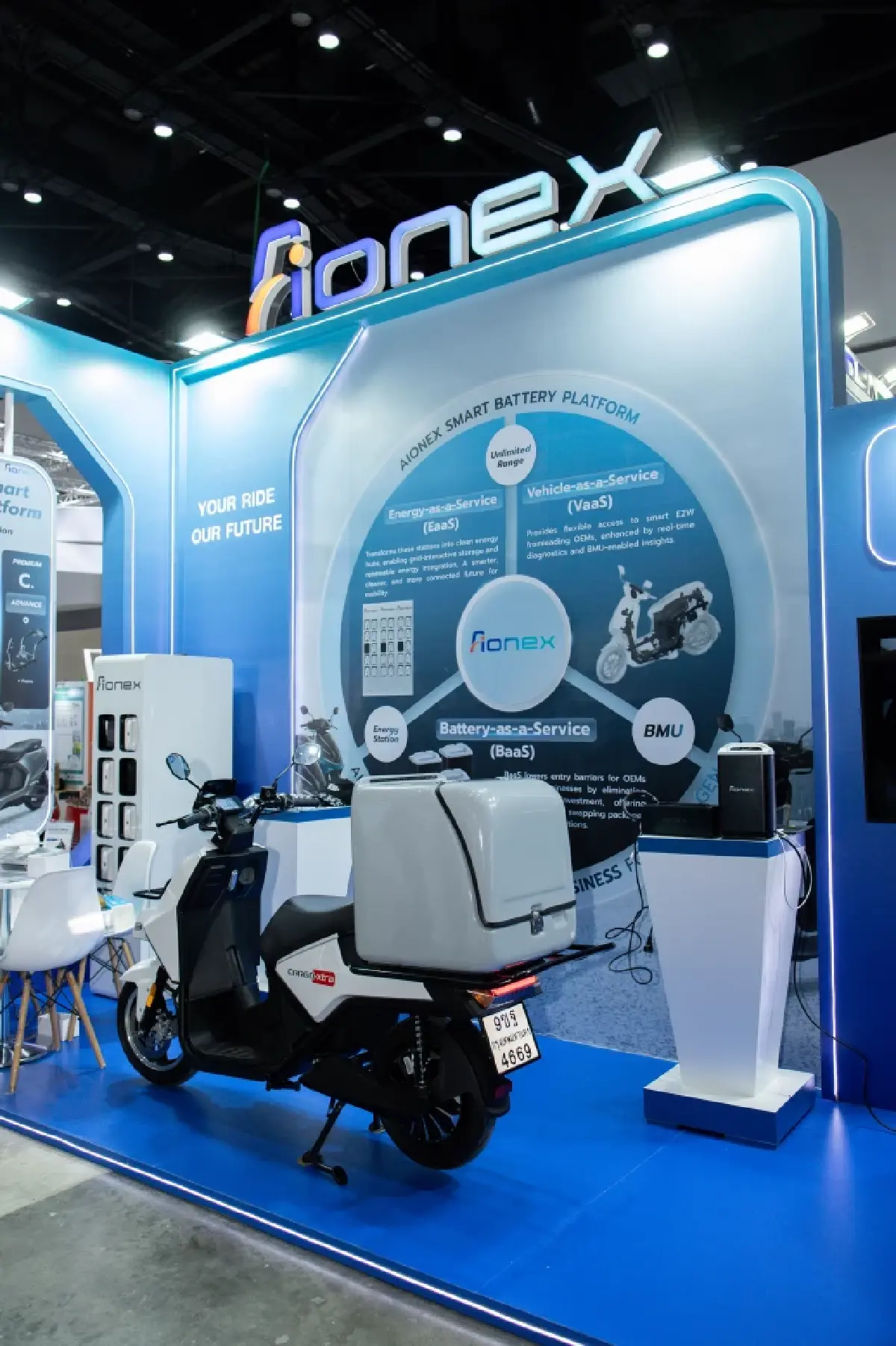 Aionex เปิดตัว Aionex Smart Battery Platform ใน Mobility Tech Asia Bangkok 2025