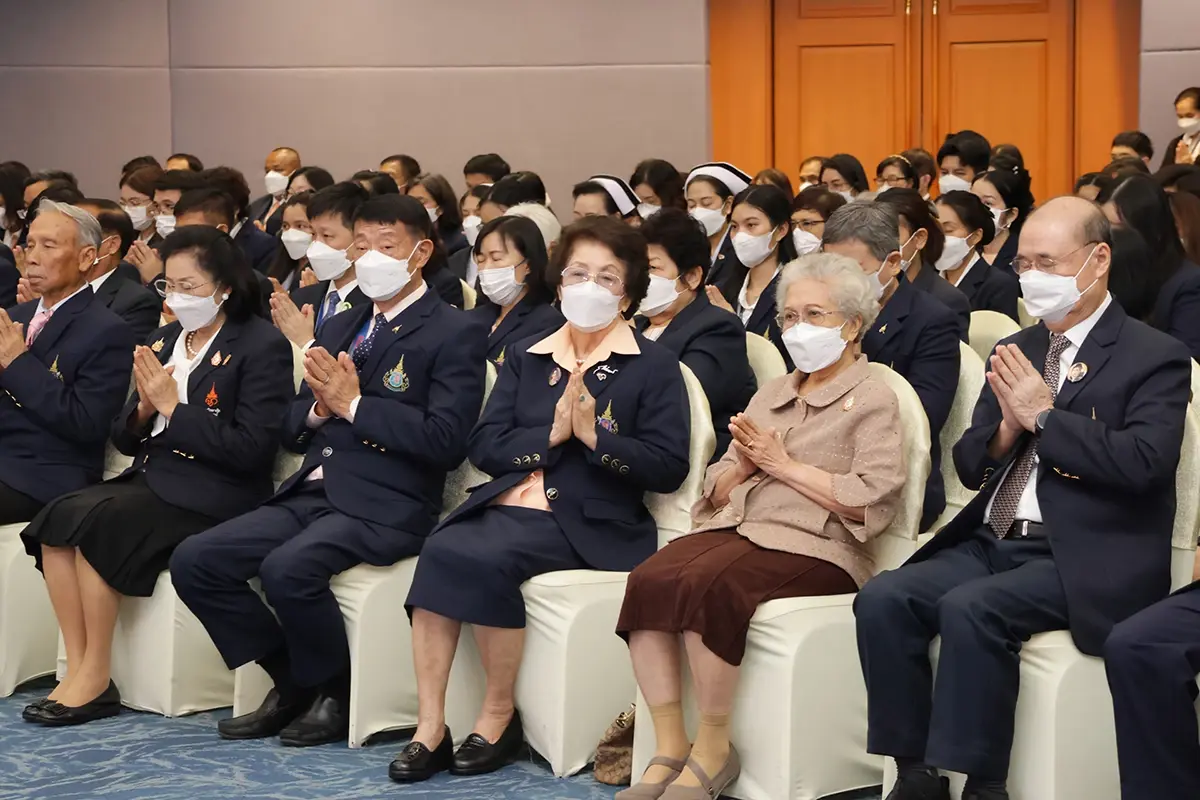 สถาบันวิจัยจุฬาภรณ์ จัดพิธีถวายพระพรชัยมงคล กรมพระศรีสวางควัฒนฯ