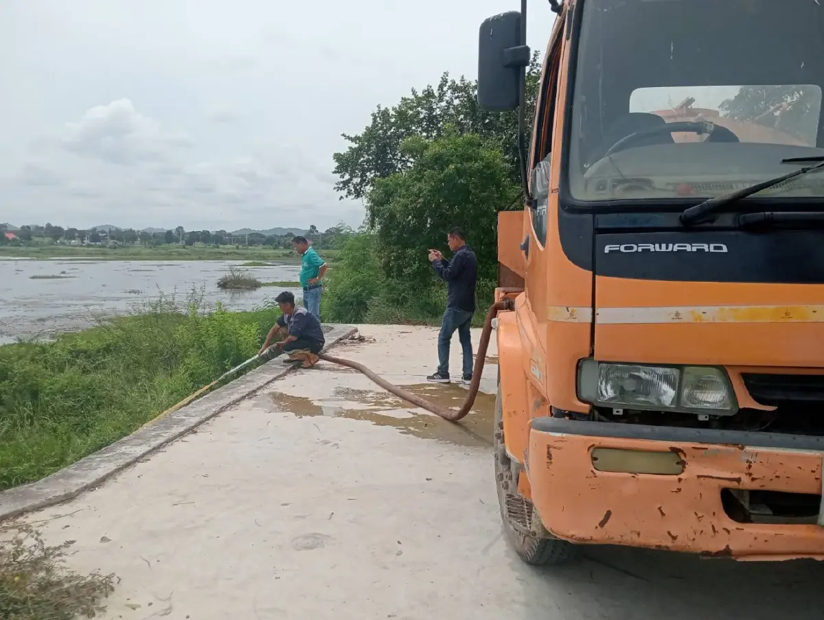 กรมชลประทาน จับมือ ท้องถิ่น เร่งแก้ปัญหาน้ำเสียไหลลงอ่างเก็บน้ำมาบประชัน