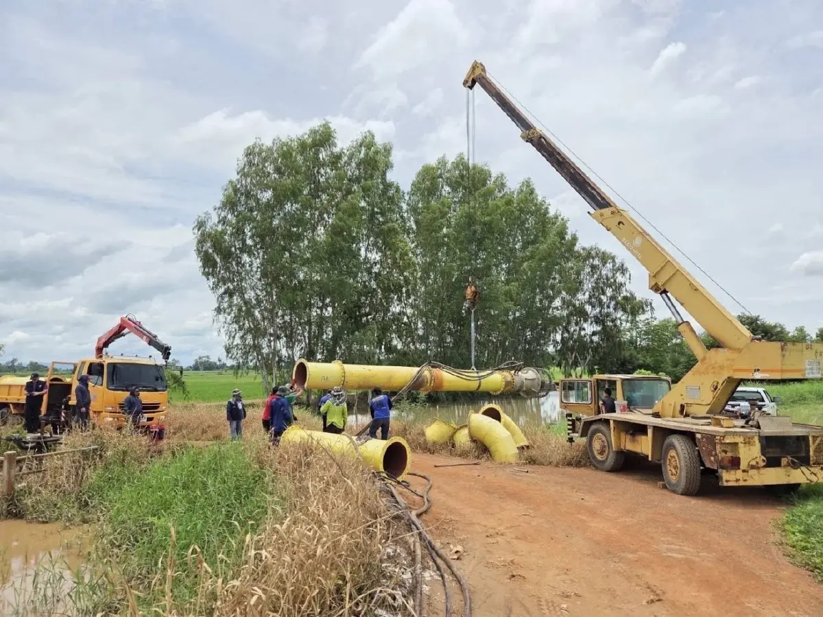 ชป. เกาะติดสถานการณ์ลุ่มน้ำยม – น่าน หลังฝนตกหนักต่อเนื่อง