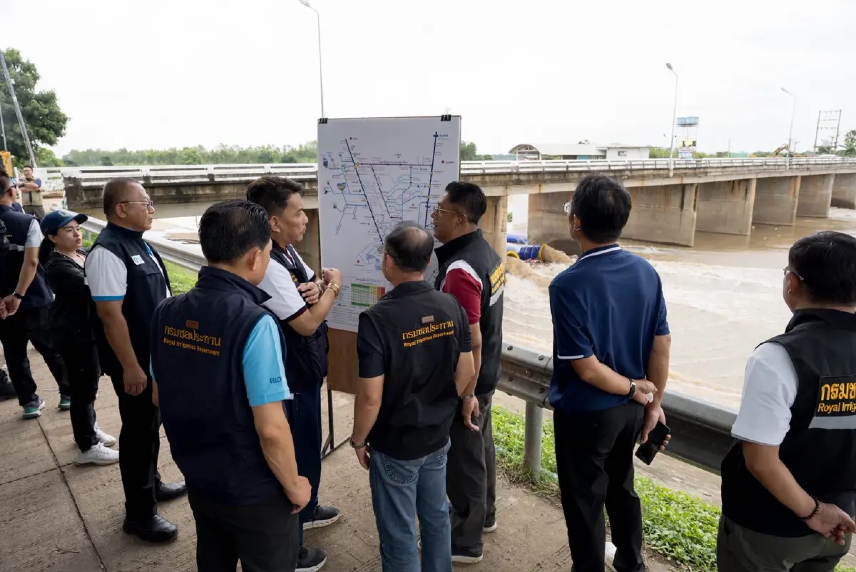 กรมชลฯ ลงพื้นที่ 4 จุดยุทธศาสตร์พิษณุโลก-พิจิตร รับมือฤดูน้ำหลาก