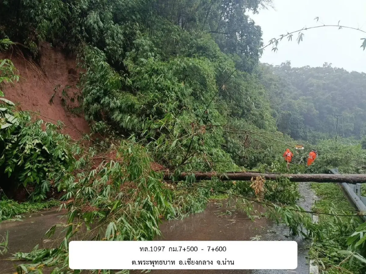 อัปเดตล่าสุด น้ำท่วมถนน ทล. สรุปสถานการณ์น้ำท่วม รถผ่านไม่ได้ 14 แห่ง