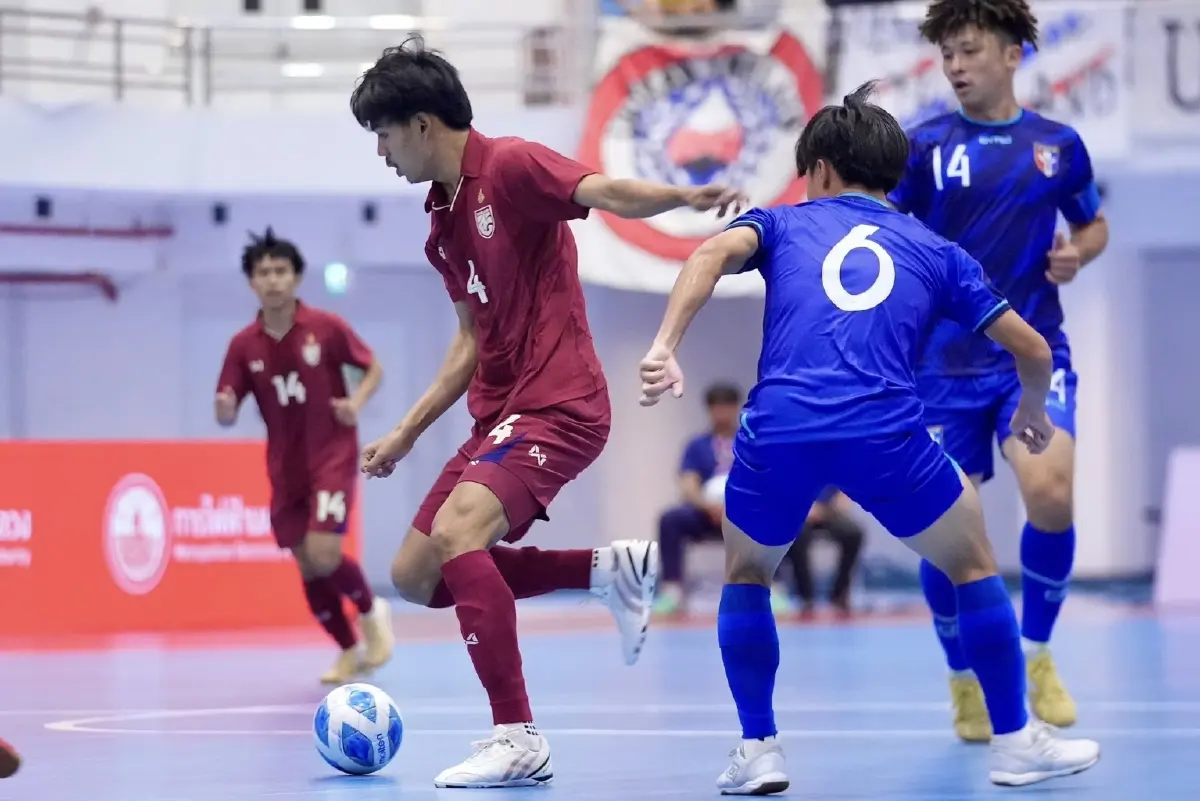 ผลบอล ฟุตซอลไทย ชนะ ไชนีส ไทเป 3-0 ประเดิมนัดแรกฟุตซอล คอนติเนนตัล
