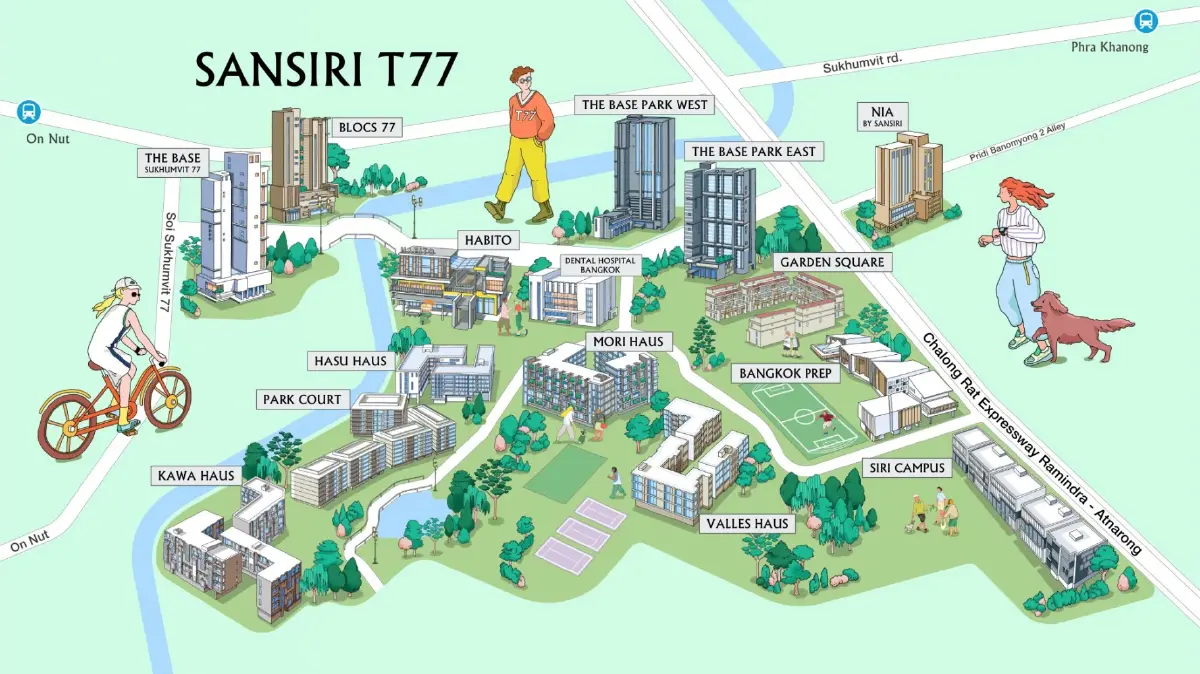 แสนสิริส่ง“วาลเลส เฮาส์”เสริมพอร์ต คอนโด Pet-Friendly ใจกลาง T77