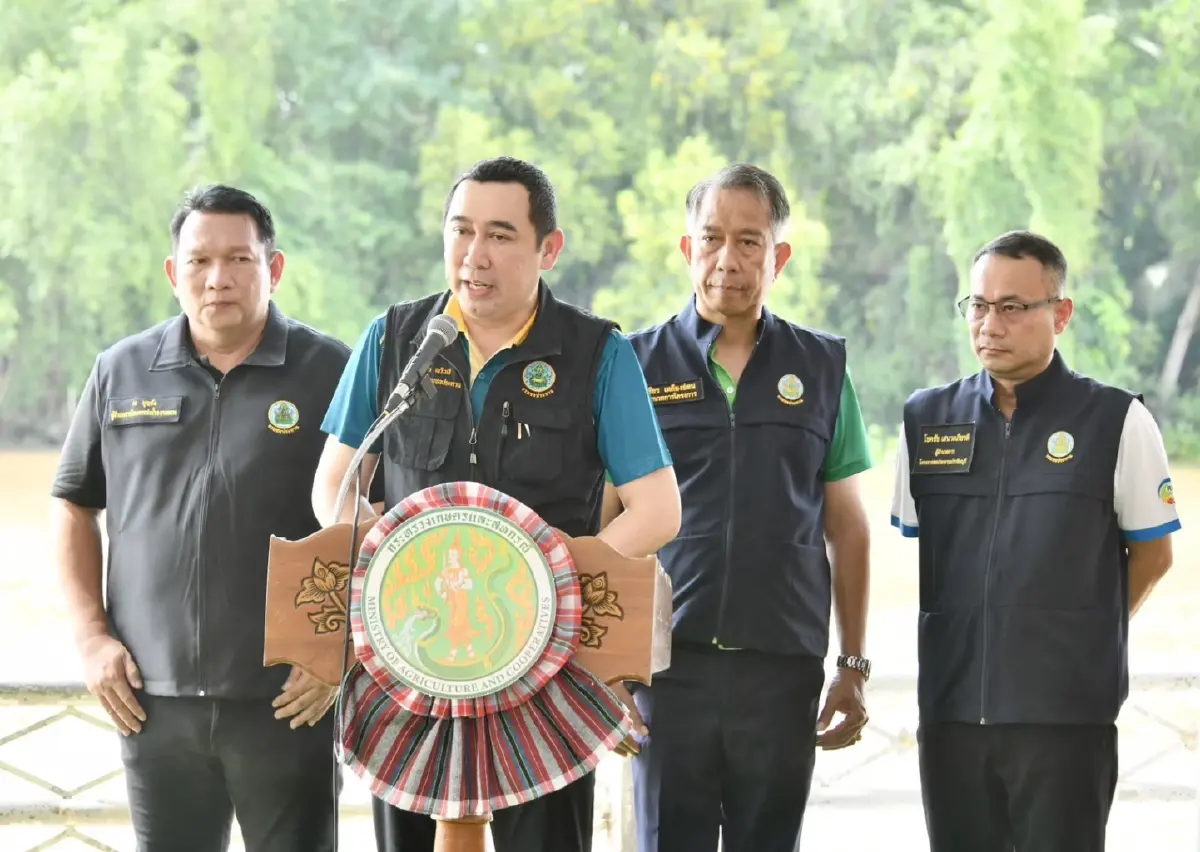 รมว.กษ. คนใหม่ เยือนปราจีนบุรี เร่งรัดกรมชลประทานเดินหน้า 37 โครงการฯ