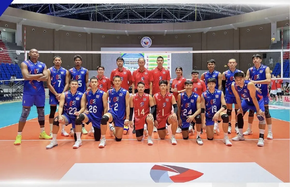 SEA V League 2025 ถ่ายทอดสดวอลเลย์บอลชาย ทีมไทย พบ ฟิลิปปินส์ ดูฟรี