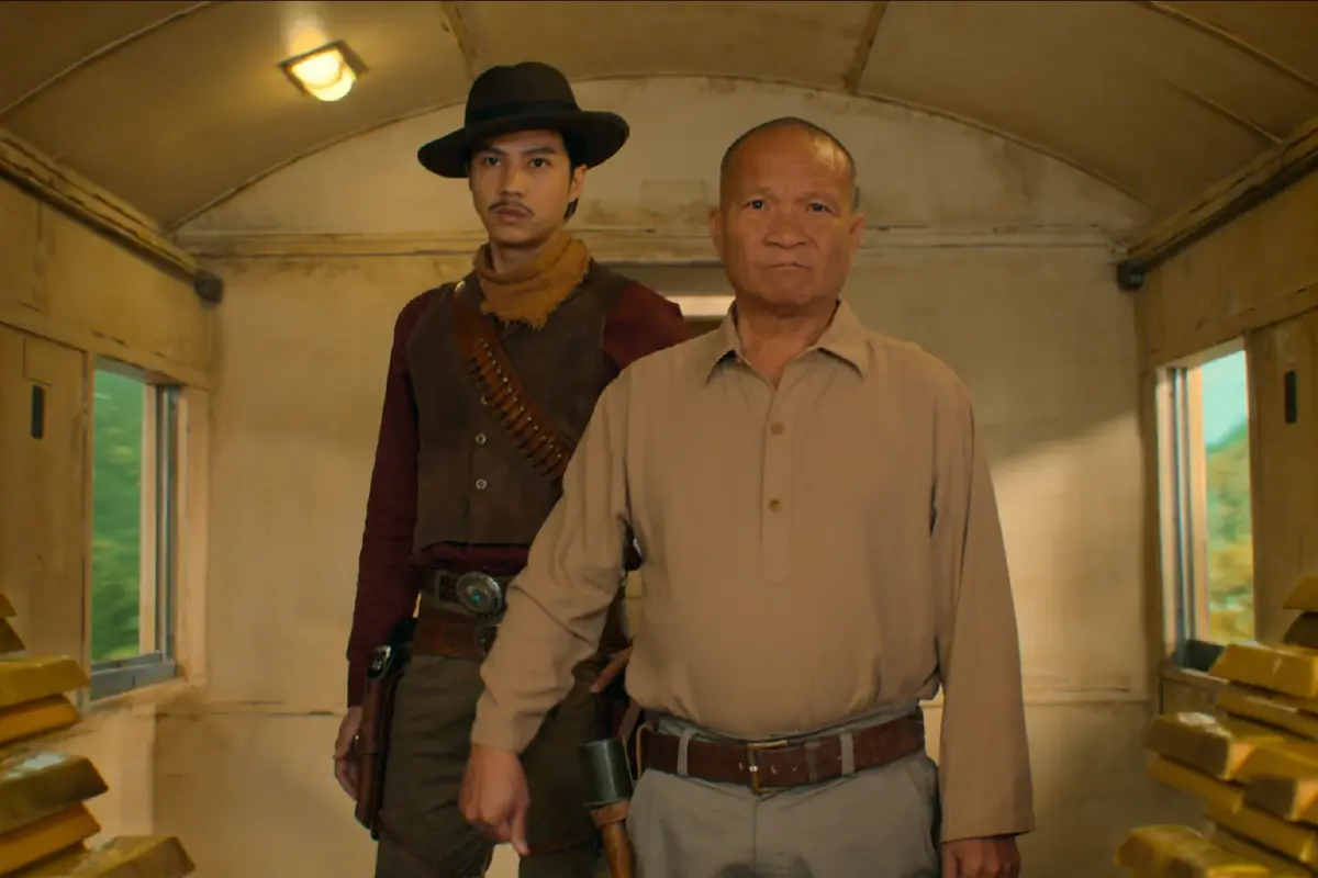 ‘หม่ำ-วิศิษฐ์’ ระเบิดภูเขาเผากระท่อมใน ‘เขาชุมทอง คะนองชุมโจร’