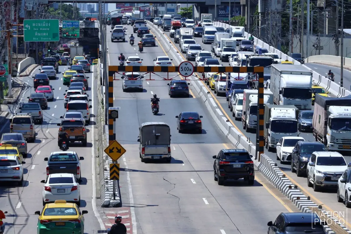 เริ่มวันนี้! ปิด \'สะพานข้ามแยกบางเขน\' 1 เดือน ซ่อมรอยต่อชำรุด
