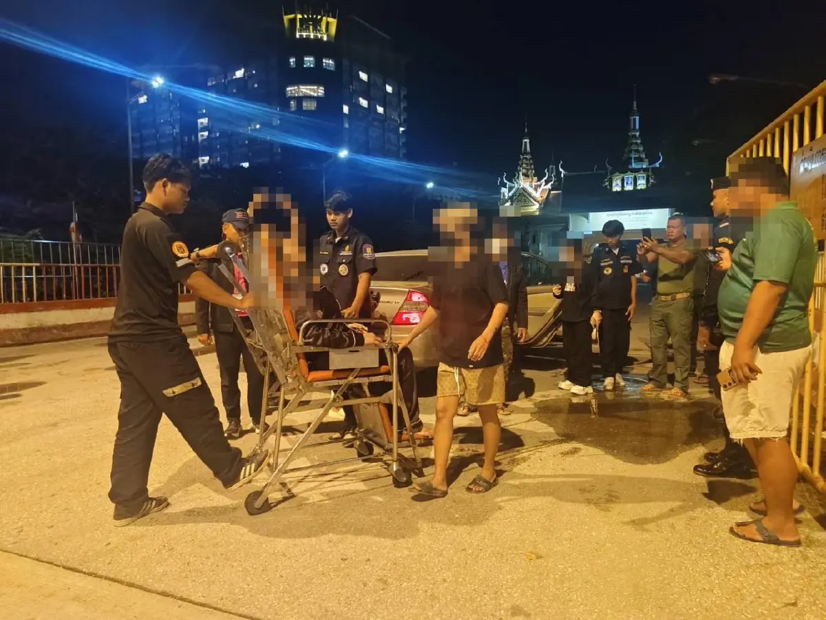 ไทยมีน้ำใจ ทหาร-ศุลกากร เปิดทางด่วน ช่วยหญิงกัมพูชาป่วย ส่งรพ.