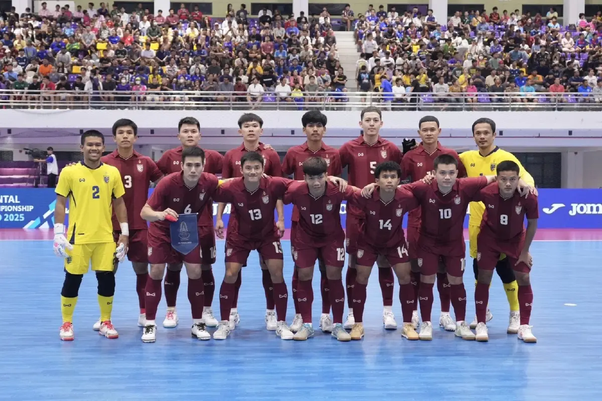 ผลบอล ฟุตซอลไทย ชนะ ไชนีส ไทเป 3-0 ประเดิมนัดแรกฟุตซอล คอนติเนนตัล