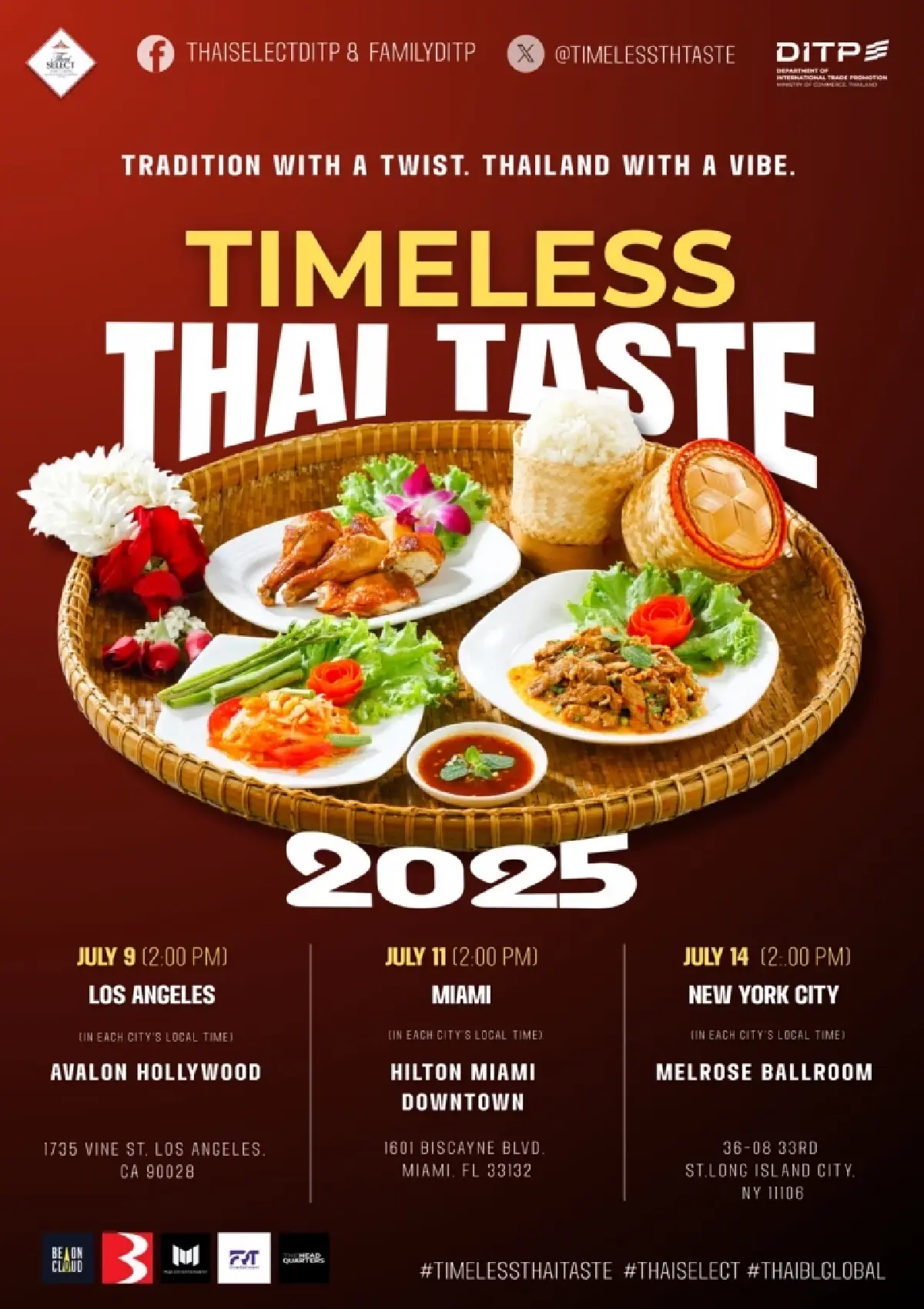 “DITP” ดัน Soft Power ไทย จัดงาน “Timeless Thai Taste 2025”
