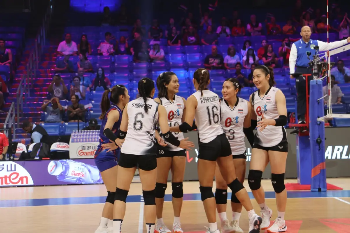 ถ่ายทอดสดวอลเลย์บอลหญิง \'ไทย พบ แคนาดา\' นัดตัดสิน ตกชั้น VNL 2025