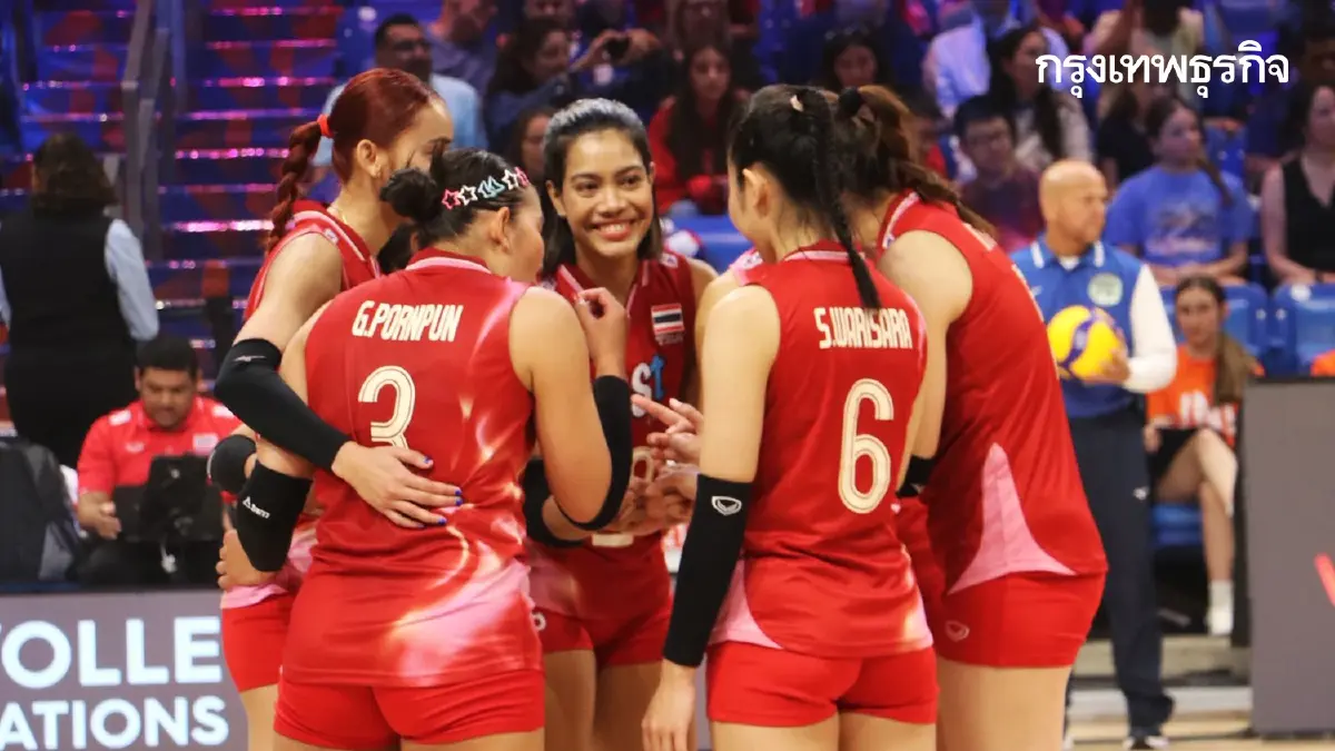 โปรแกรมวอลเลย์บอลหญิง ทีมชาติไทย ซีวีลีก SEA V League 2025 ที่ไทย