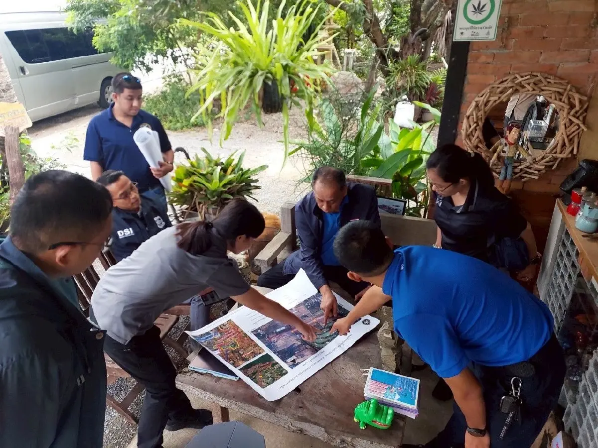 ดีเอสไอ ลงพื้นที่ลุยสอบ ใช้ถนนปากช่อง เป็นรันเวย์ ขึ้น-ลง เครื่องบินส่วนตัว