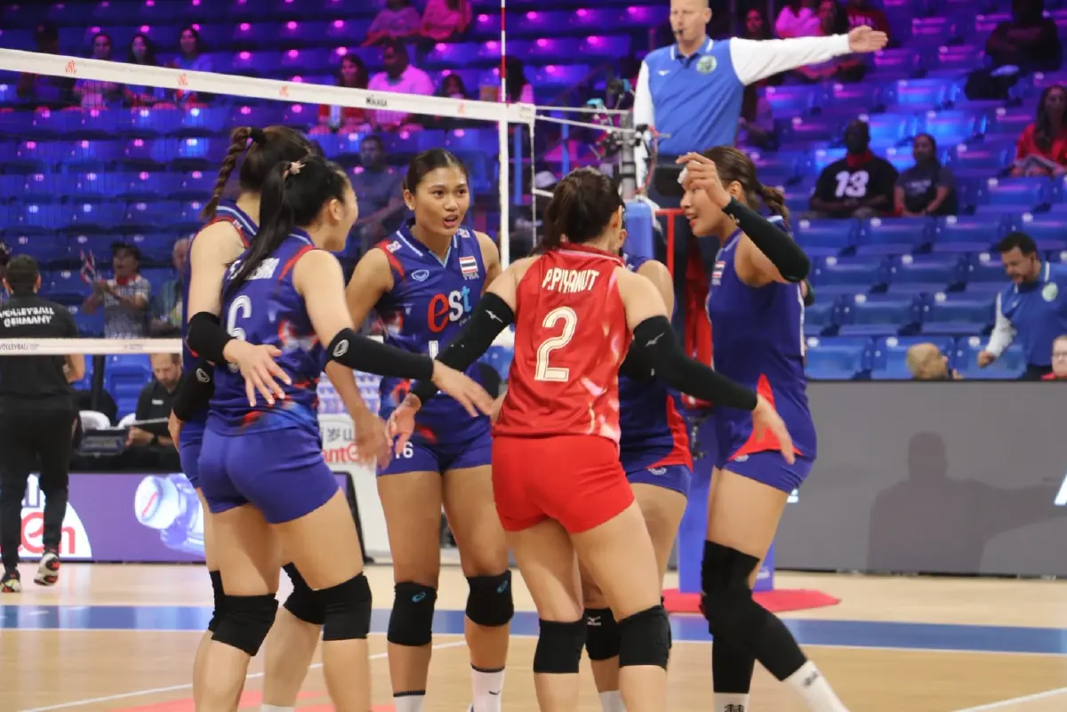 ผลวอลเลย์บอลหญิง 'ไทย 0-3 โดมินิกัน' โปรแกรมเนชันส์ลีก VNL 2025