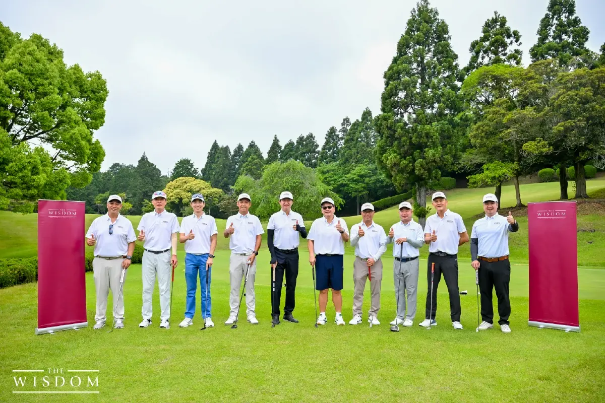 เดอะวิสดอมกสิกรไทย จัดทริปดวลวงสวิงในสนามกอล์ฟท่ามกลางความงดงามภูเขาไฟฟูจิ