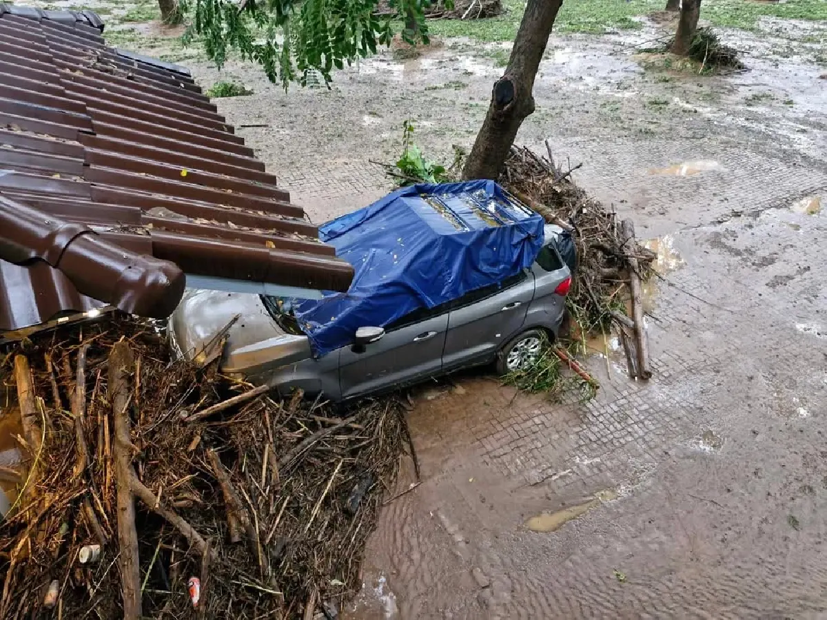 น้ำป่าไหลหลากท่วมแพร่กลางดึก ชาวบ้านร้องกวางเดือดร้อน ดินสไลด์