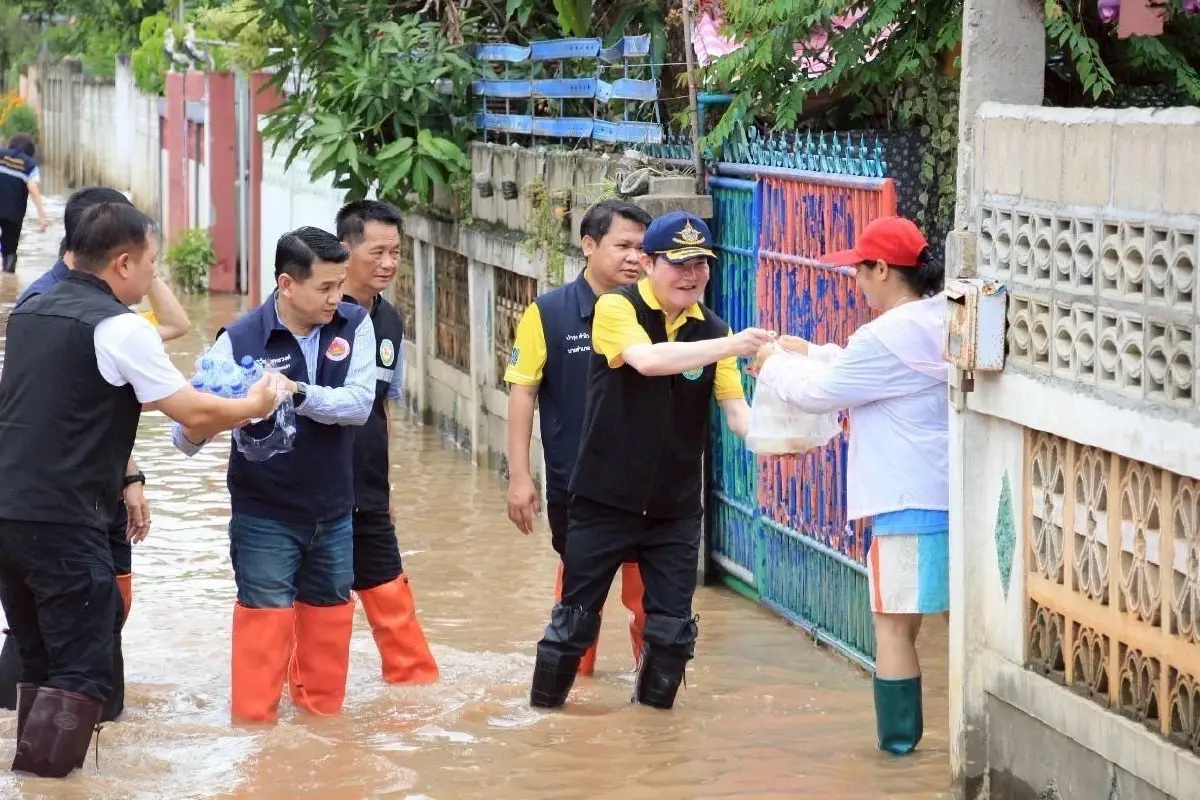 กรมชลฯ บูรณาการทุกหน่วยงาน 'แก้ปัญหา-ฟื้นฟู' ผู้ประสบภัยชาวพะเยา