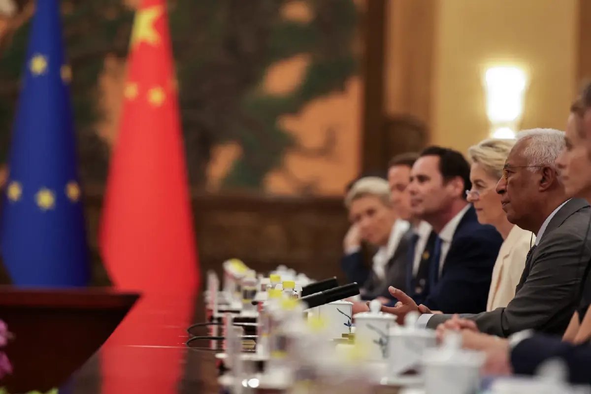 หนีสหรัฐมาคบ 'ยุโรป' ก็ไม่ง่าย อียูย้ำ 'จีน' ต้องแก้การค้าไม่สมดุล