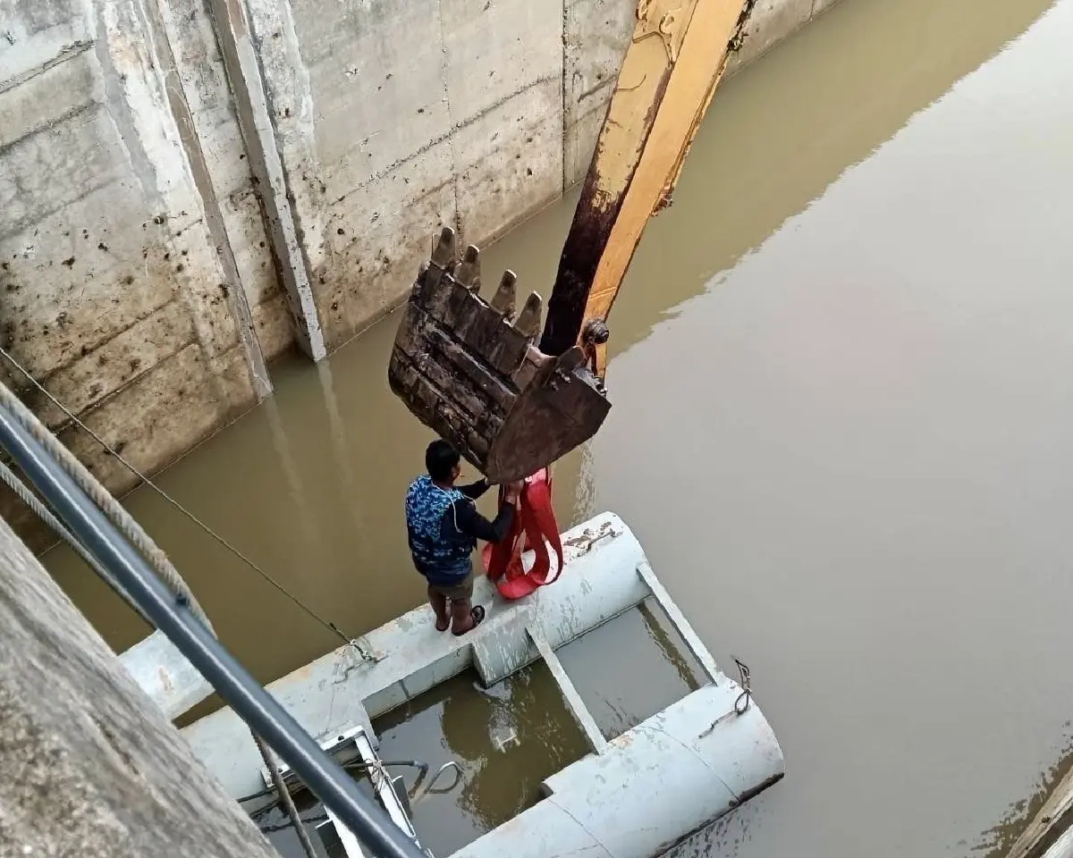 กรมชลประทาน เร่งระบายน้ำพื้นที่ริมโขง หลังพายุวิภาทำฝนตกหนักในพื้นที่ สปป.ลาว