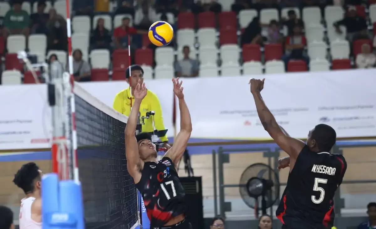 ถ่ายทอดสดวอลเลย์บอลชาย 'ไทย พบ อินโดนีเซีย' SEA V League 2025 สัปดาห์ 2