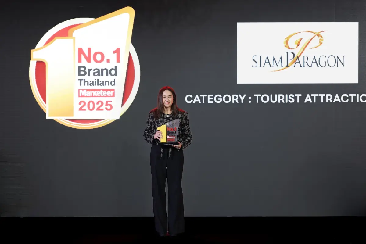 สยามพารากอน - ไอคอนสยาม คว้ารางวัล Tourist Attraction Mall 3 ปีซ้อน