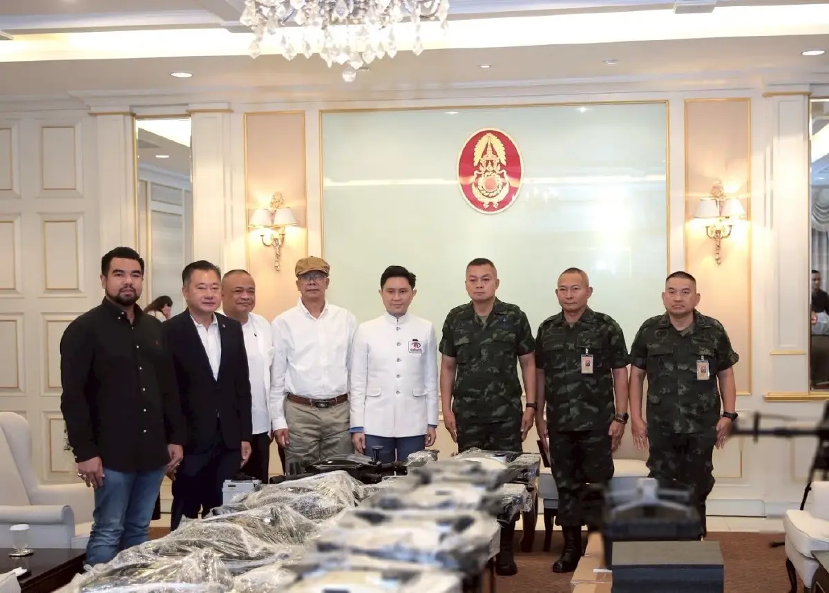 มูลนิธิยามเฝ้าแผ่นดิน มอบ โดรนลาดตระเวน เสริมภารกิจป้องกันชายแดน
