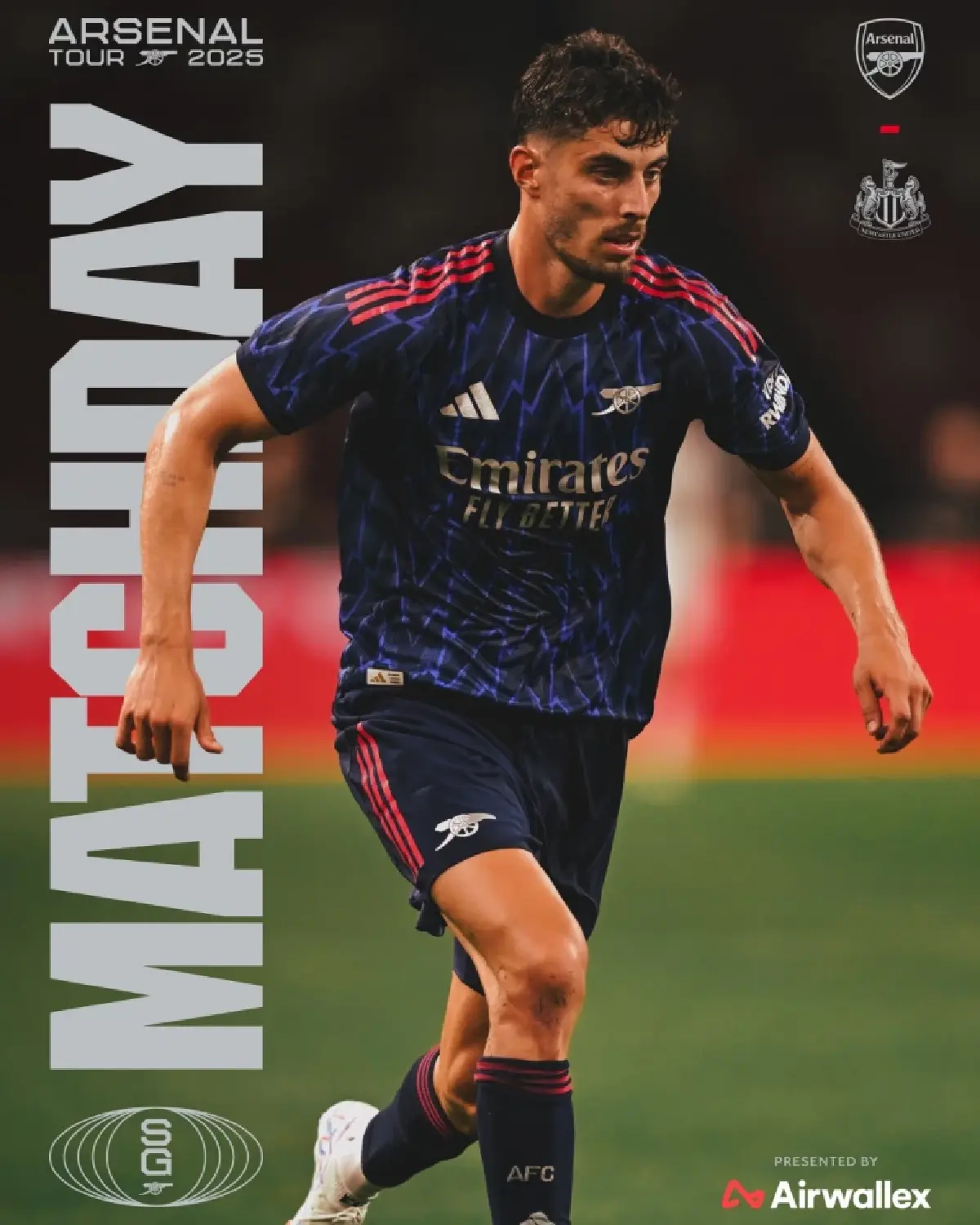 ถ่ายทอดสด 'อาร์เซน่อล พบ นิวคาสเซิ่ล' ดูบอลสด อุ่นเครื่อง พรีเมียร์ลีก