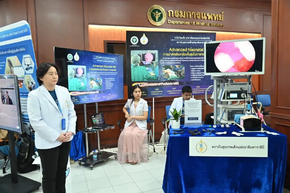 กรมการแพทย์ ประกาศ 5 ความสำเร็จ ใช้เทคโนโลยีการแพทย์ขั้นสูง
