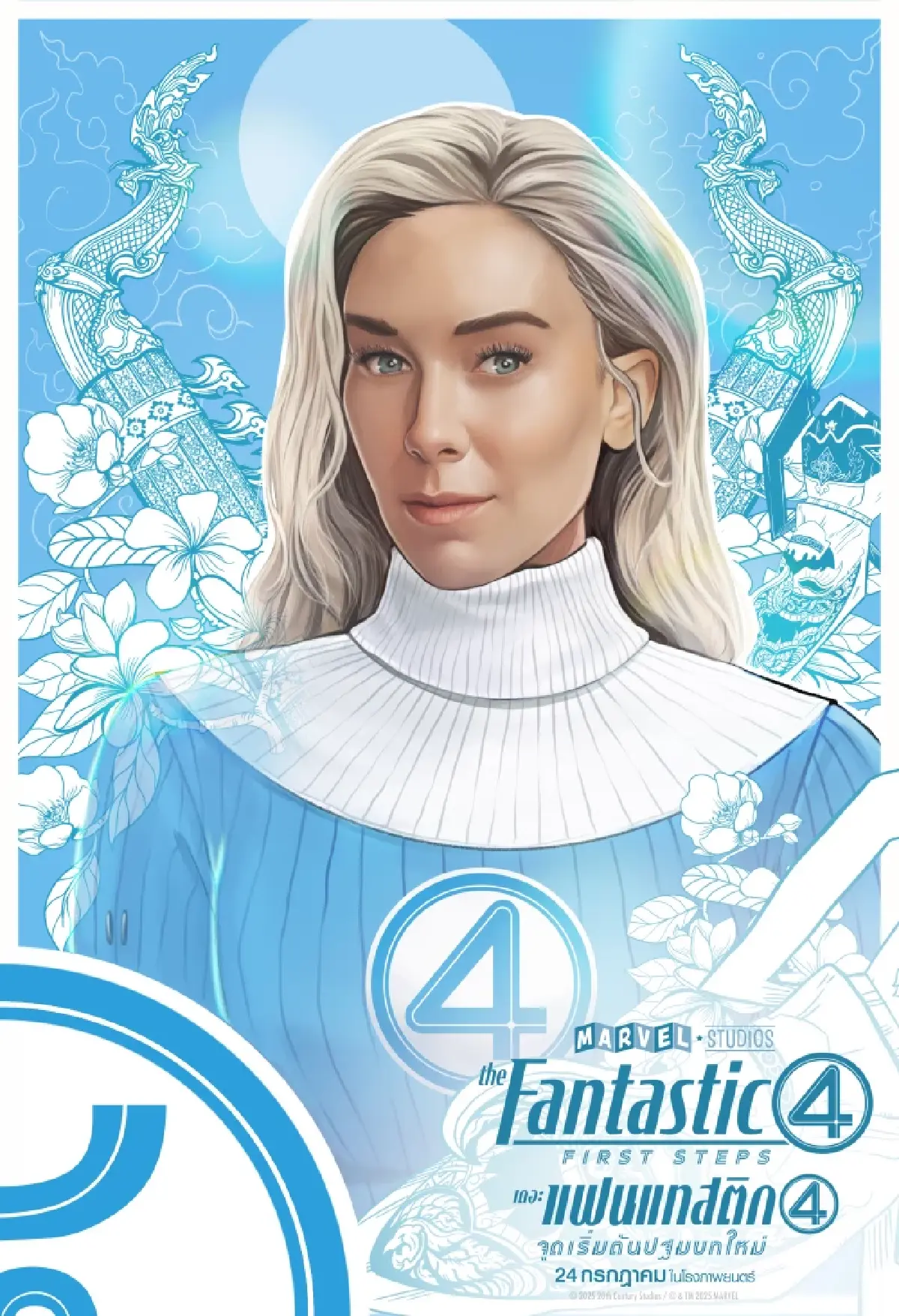 ทำความรู้จัก The Fantastic Four: First Steps ผ่านโปสเตอร์เที่ยวไทย