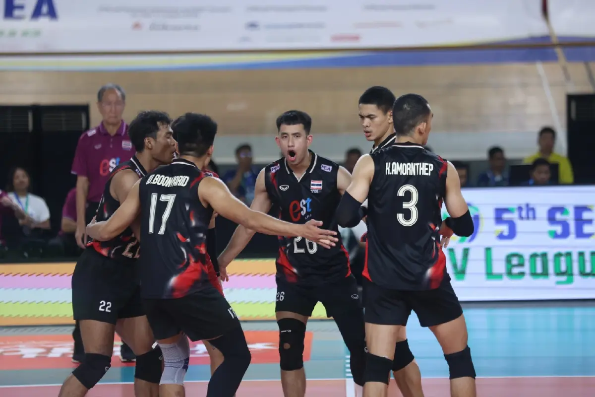 SEA V League 2025 ถ่ายทอดสดวอลเลย์บอล ทีมชาติไทย พบ ฟิลิปปินส์ ดูฟรี