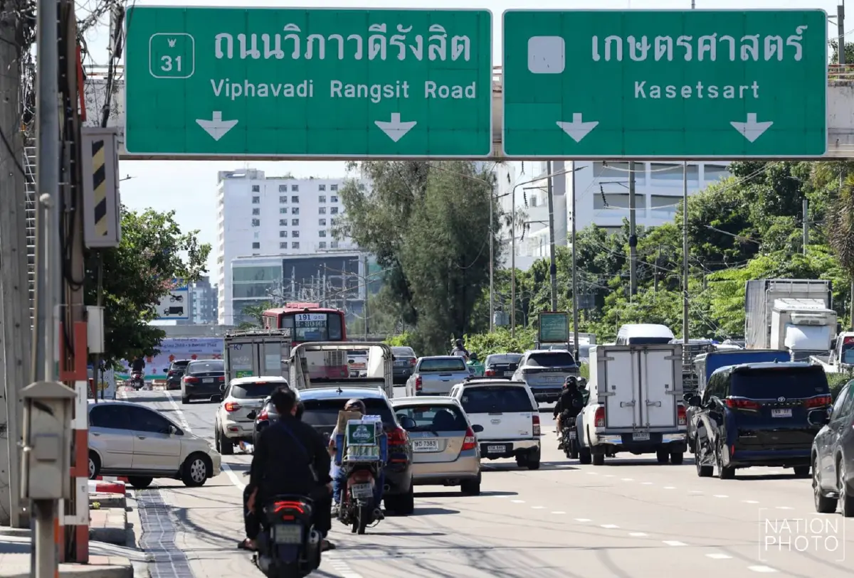 เริ่มวันนี้! ปิด \'สะพานข้ามแยกบางเขน\' 1 เดือน ซ่อมรอยต่อชำรุด
