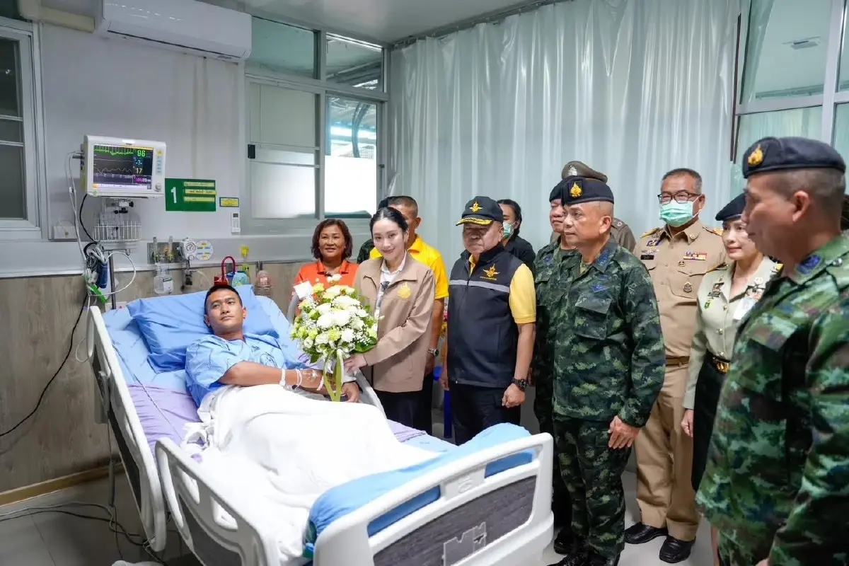 ‘ครม.’ มอบ ‘แพทองธาร’ ตัวแทนเยี่ยม 3ทหาร เหยียบกับระเบิด