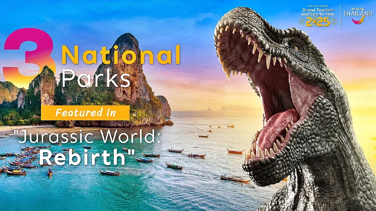เที่ยว 3 อุทยานแห่งชาติ ตามรอย \'Jurassic World Rebirth\' ถ่ายทำในไทย