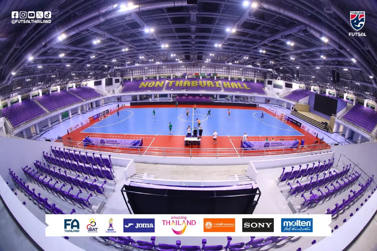 ถ่ายทอดสด 'ทีมชาติไทย พบ ไชนีส ไทเป' ดูฟุตซอลสด Continental Futsal