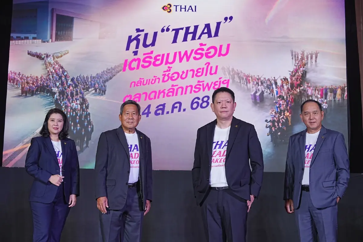 'การบินไทย' เปิดแผน 5 ปี ลงทุน 1.7 แสนล้าน เคาะจัดหาโบอิง 80 ลำ