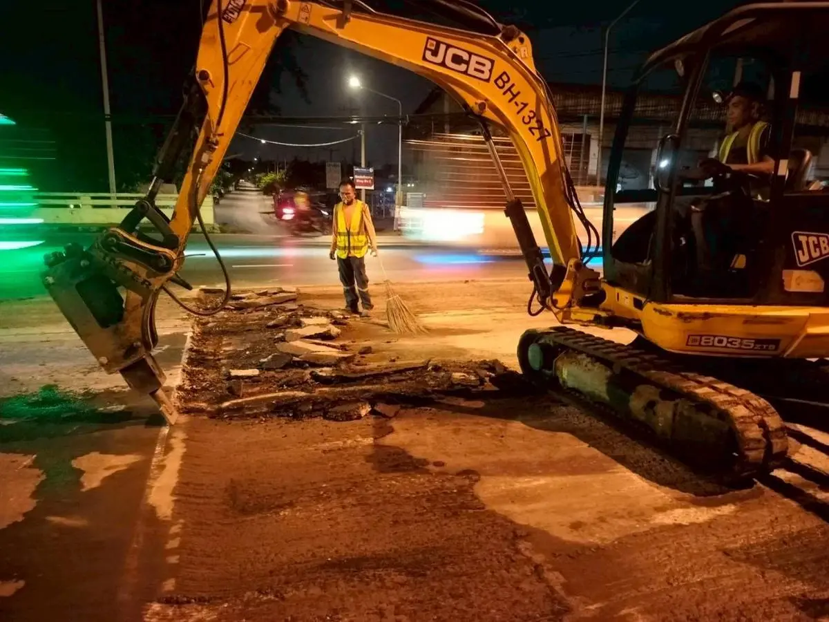 กระทบคนรังสิต ปิดถนน ทล.346 สะพานคลองเปรม-ข้ามแม่น้ำเจ้าพระยา