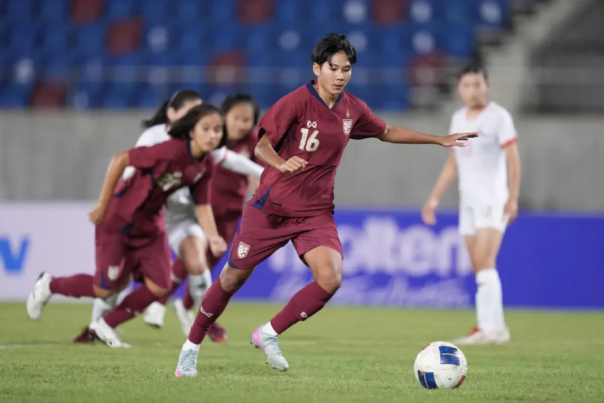 ชบาแก้ว ฟอร์มดุ ถล่ม มองโกเลีย 11-0 ศึก ชิงแชมป์เอเชีย รอบคัดเลือก