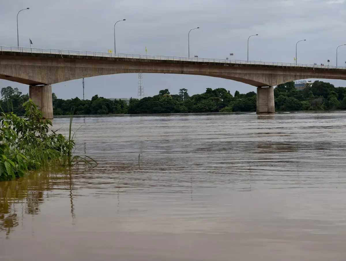 สถานการณ์แม่น้ำโขง หนองคายสูงกว่าระดับวิกฤติ แนวโน้มเพิ่มขึ้น