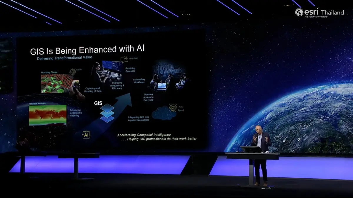 Esri Thailand เปิดเวที TUC 2025 ชูเทคโนโลยี GIS ผสาน AI และ Cloud