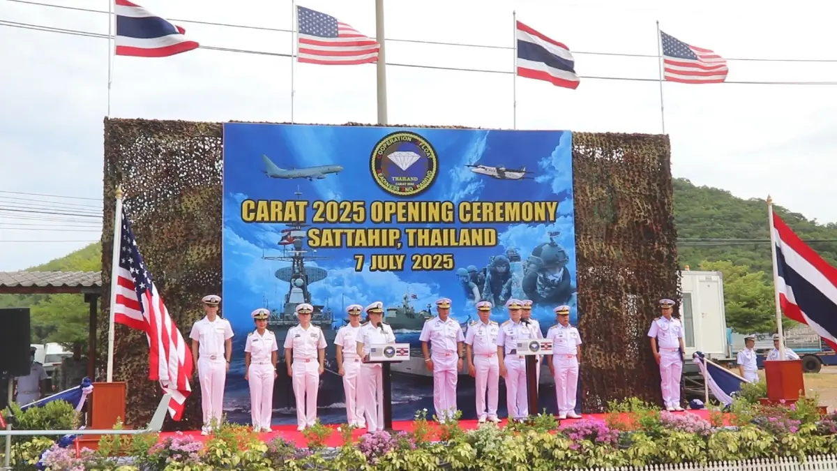 ไทย-สหรัฐ ซ้อมรบฝึกผสมครั้งใหญ่ที่สุด พื้นที่ทางทะเลอ่าวไทยตอนบน