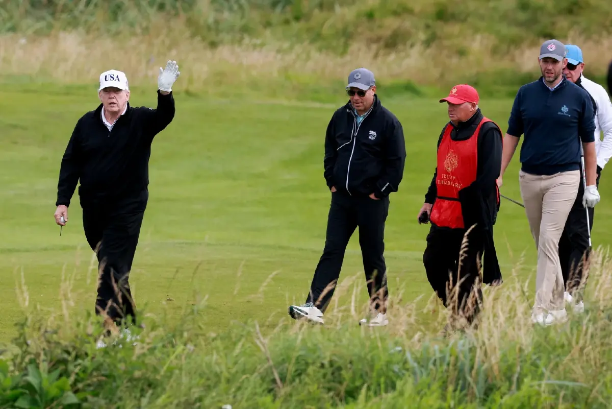 จับตา ‘ทรัมป์’ เยือน ‘สกอตแลนด์’ ร่วมเปิดสนามกอล์ฟ-หารือดีลการค้าอียู