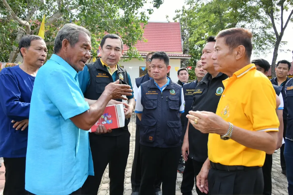 รมว.กษ. คนใหม่ เยือนปราจีนบุรี เร่งรัดกรมชลประทานเดินหน้า 37 โครงการฯ