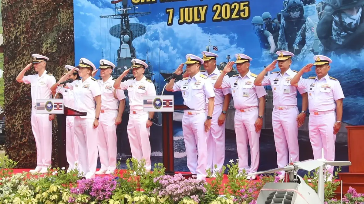 ไทย-สหรัฐ ซ้อมรบฝึกผสมครั้งใหญ่ที่สุด พื้นที่ทางทะเลอ่าวไทยตอนบน
