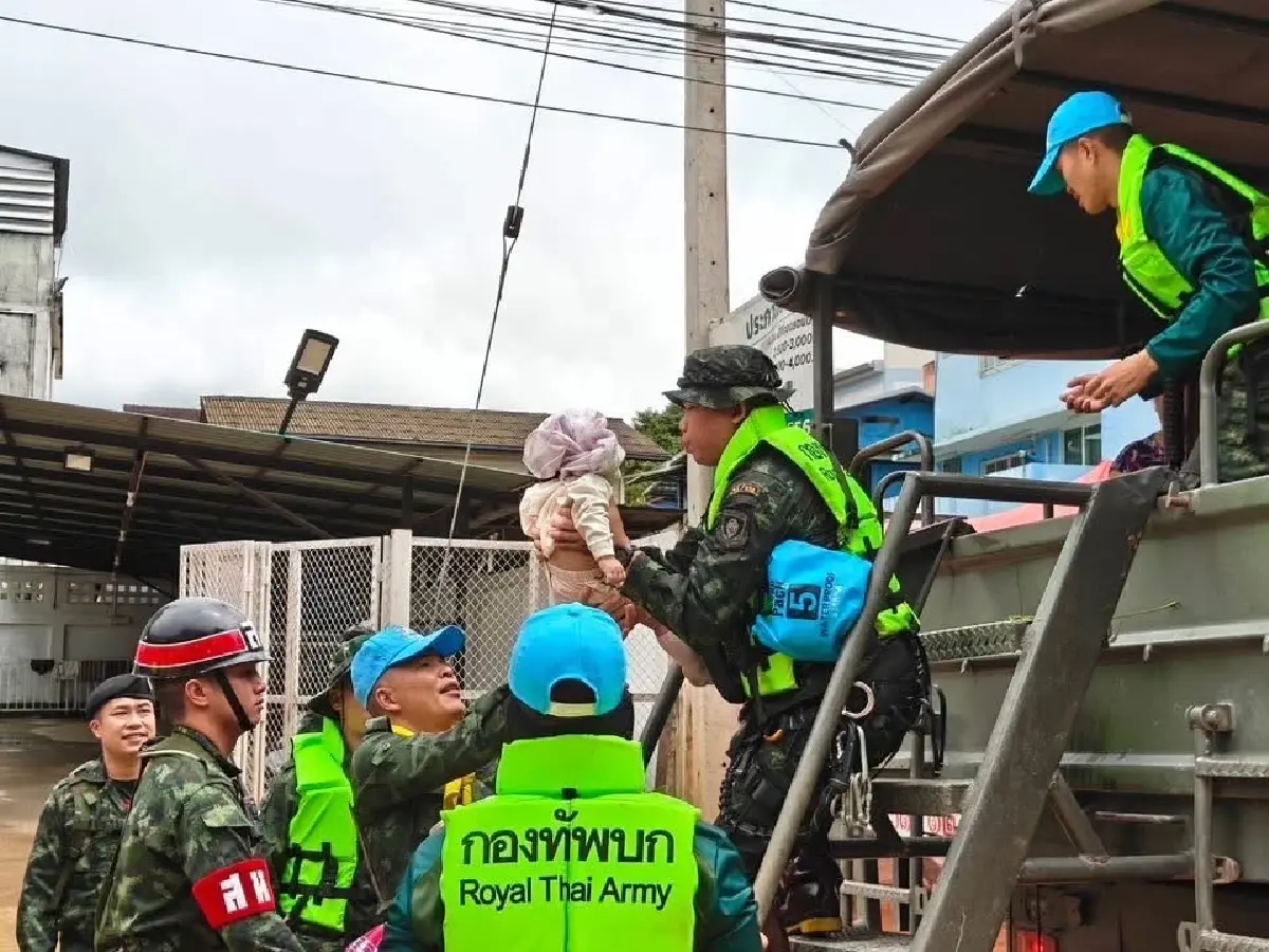 สถานการณ์น้ำท่วม เชียงราย วิกฤตระดับ 'สีแดง' เร่งอพยพผู้ประสบภัย