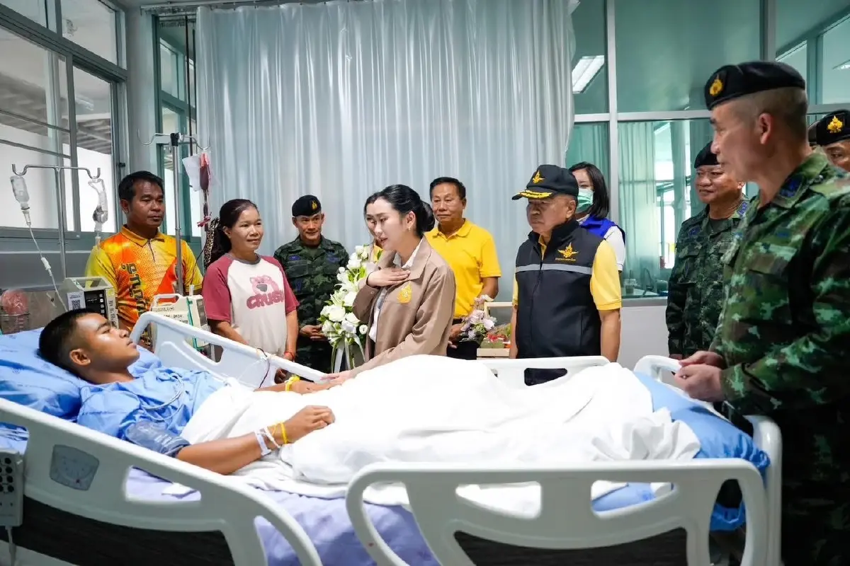 ‘ครม.’ มอบ ‘แพทองธาร’ ตัวแทนเยี่ยม 3ทหาร เหยียบกับระเบิด