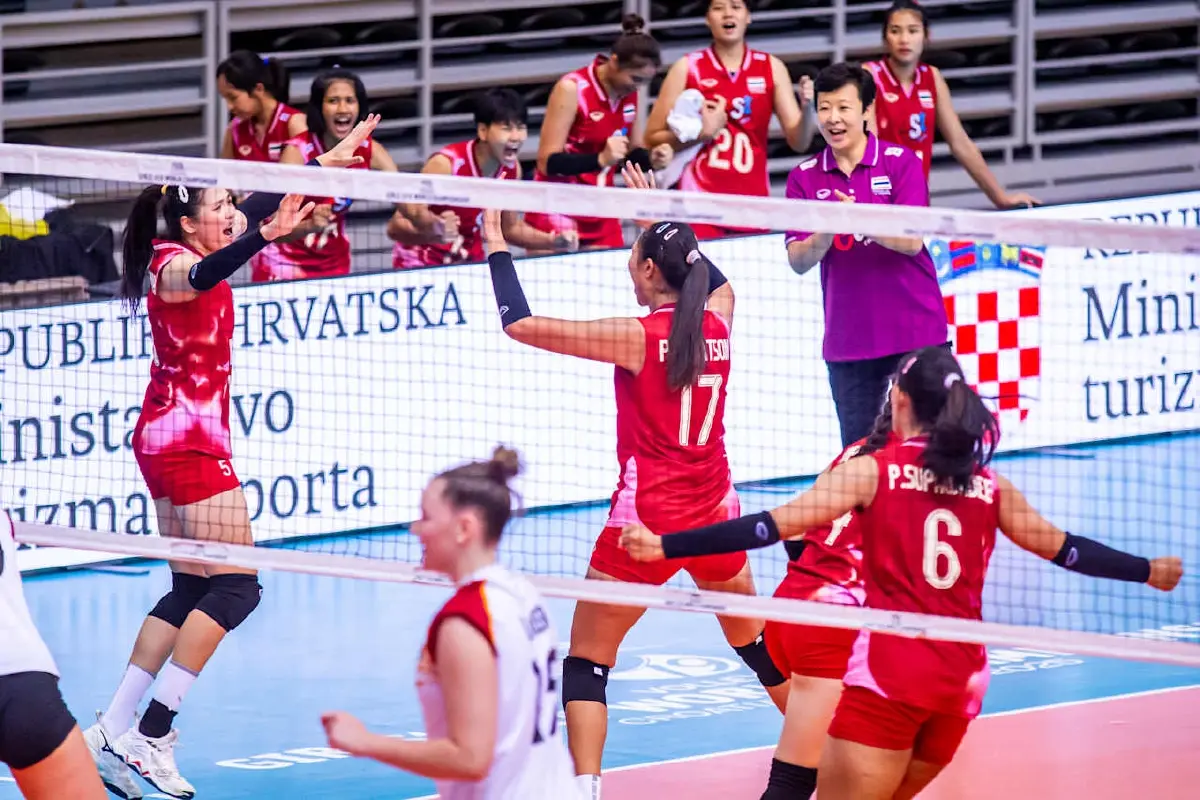 ถ่ายทอดสดวอลเลย์บอลหญิง 'ไทย พบ โครเอเชีย' เจ้าภาพ ชิงแชมป์โลก U19