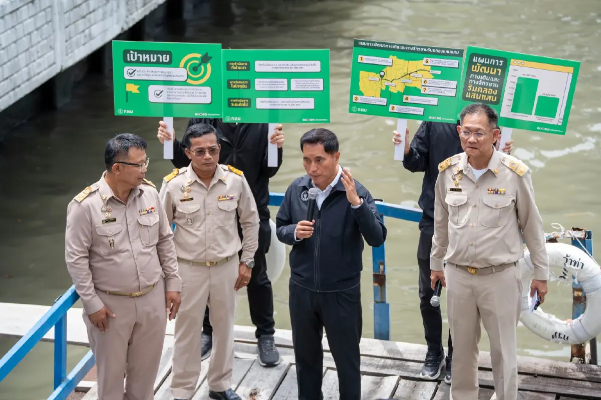 เดินได้ ปั่นดี! กทม. เนรมิตทางเลียบแสนแสบ 47.5 กม.เชื่อมเมืองไร้รอยต่อ