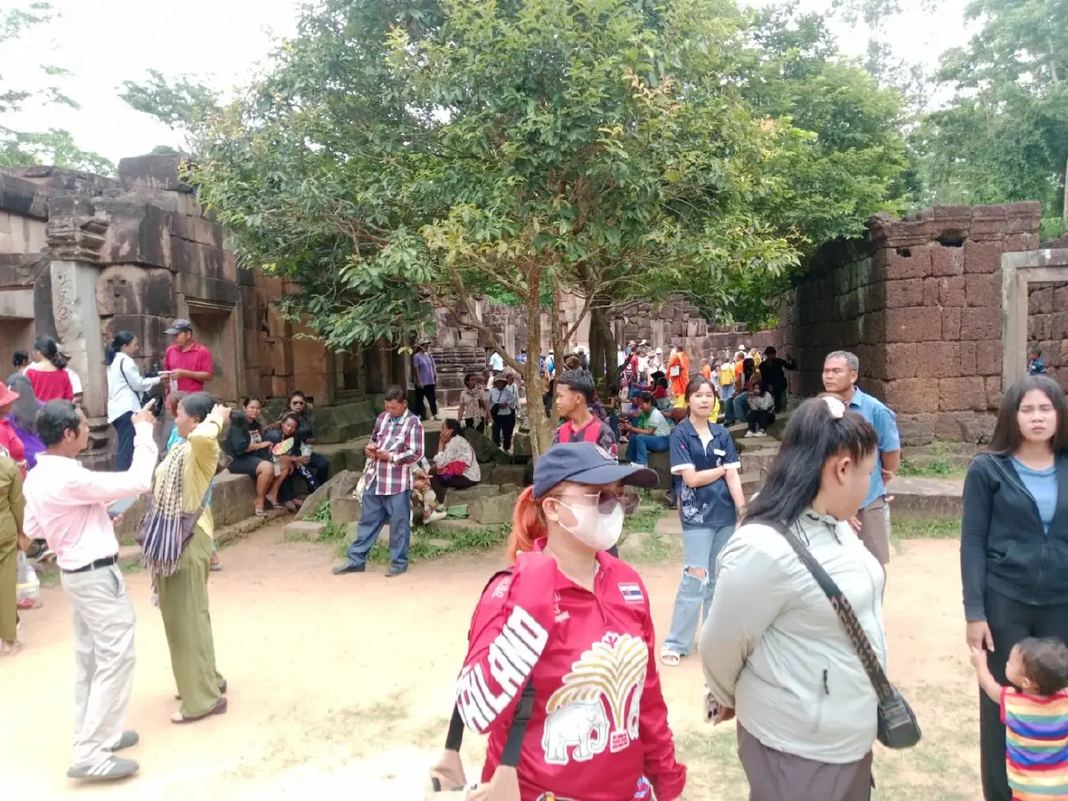 ทภ.2 เปิดยอด คนไทย-กัมพูชา เที่ยวปราสาทตาเมือนธม-ปราสาทตาควาย เฉียด7,000คน