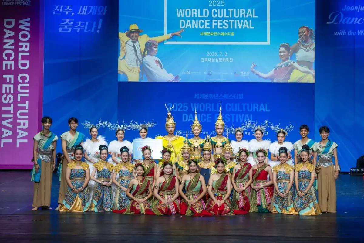 'THAI CHAIYO' คว้ารางวัลเวทีโลก ถ่ายทอดอัตลักษณ์ไทยผ่านการเต้น